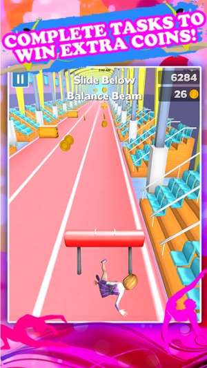 American Gymnastics Girly Girl Run Game FREE(圖3)-速報App