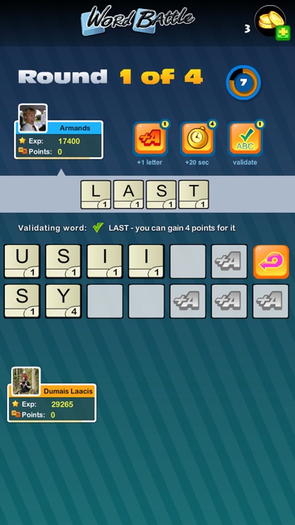 Word Battle for Facebook