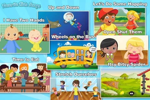 Favorite Kids Songs, Nursery Rhymes and Baby Lullabies screenshot 3