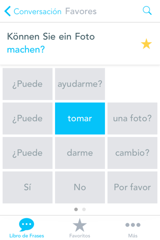 Libro de Frases gratis con Voz del Español al Aleman: Traduce, Habla & Aprende Palabras y Frases Comunes para Viajes por el Traductor Odyssey screenshot 4