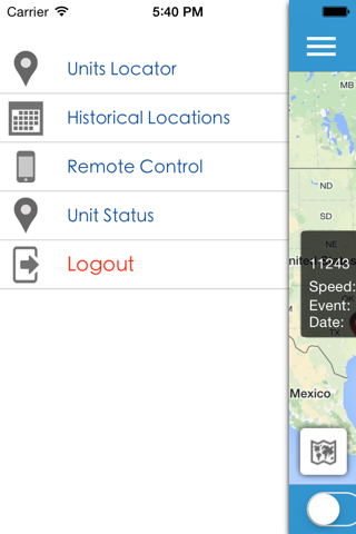 Realtrack GPS screenshot 3