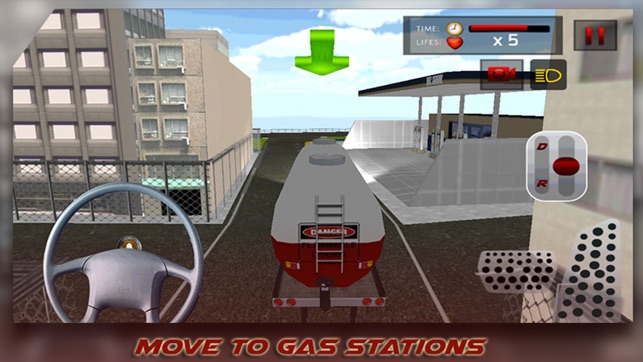 Oil Transporter Truck Simulator 3D – Drive the heavy fuel ta(圖3)-速報App