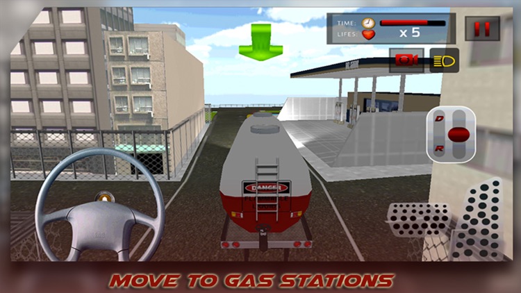 Oil Transporter Truck Simulator 3D – Drive the heavy fuel tanker & transport it to the gasoline stations