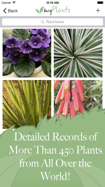 myPlants | Manage tool and reminder for watering and treating your garden
