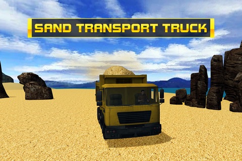 Transport River Sand – 3D City Transporter Truck Driver Simulator Game screenshot 4