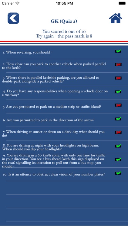 Australia Driver Knowledge Test : Car Driving Theory Questions screenshot-3