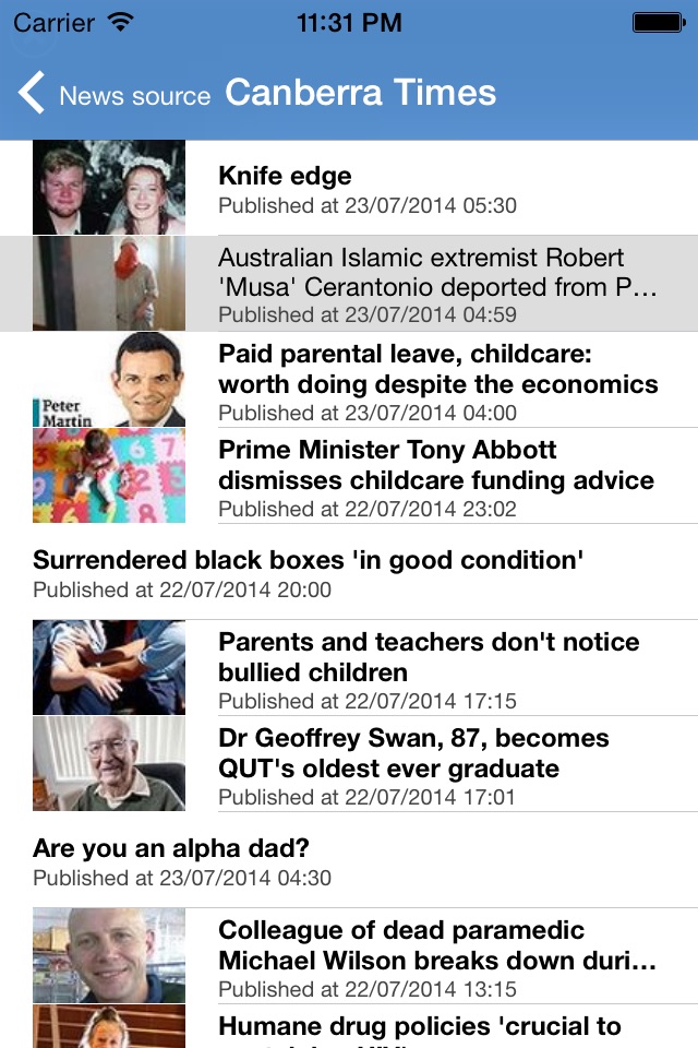 Australia News Reader screenshot 2