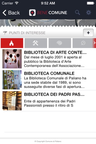 Bene Comune Paliano screenshot 2