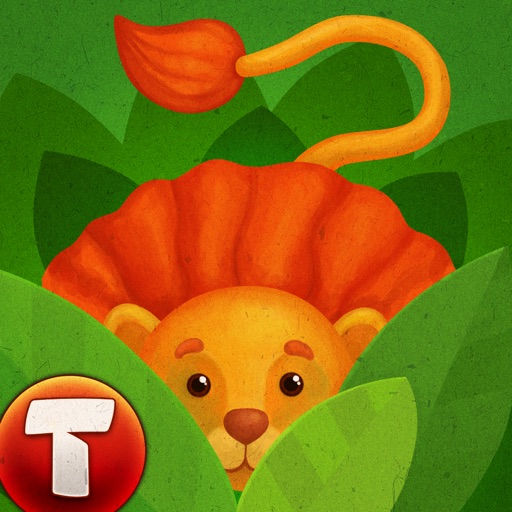 Trail the tail (educational and fun safari app for little kids and toddlers about animals, zoo and wild nature) icon