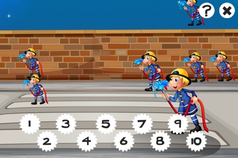 123 Count-ing & Learn-ing Number-s First Class with Fire-Fight-er-s screenshot 4