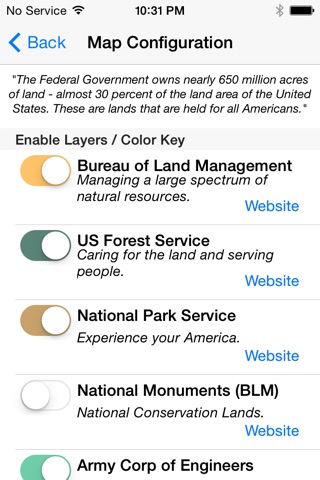 US Public Lands screenshot 2