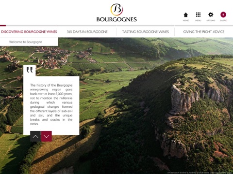 Discovering Bourgogne wines screenshot 3