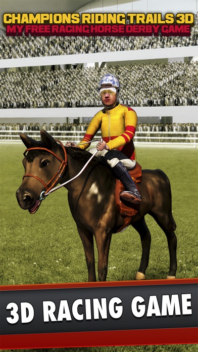CHAMPIONS RIDING TRAILS 3D: MY FREE RACING HORSE DERBY GAME 1.0.3 IOS ĐUA XE CHAMPIONS RIDING TRAILS 3D: MY FREE RACING HORSE DERBY GAME 1.0.3 IOS