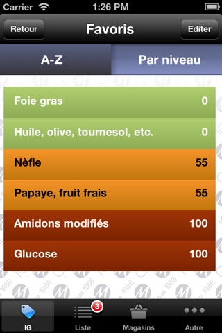 Montignac Method - The official app screenshot 2