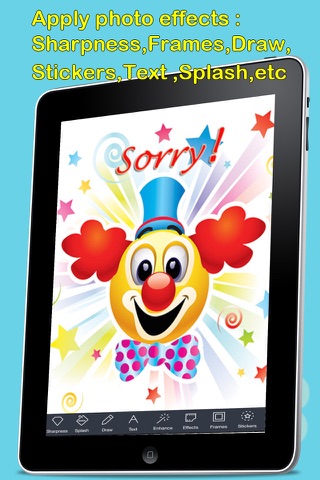 Sorry Cards with photo editor.Send sorry greeting card and custom apology ecards with text and voice messages! screenshot 3