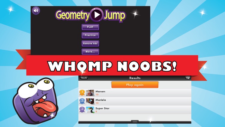 Geometry Jump - Fizz Crackle Pop!