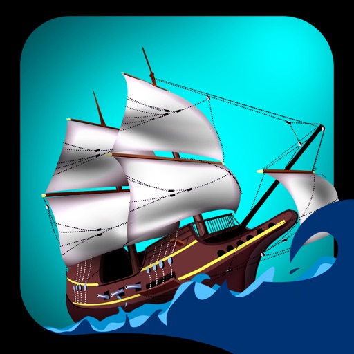 Dark Flag Sail War : The Pirate Ship Death Sea Mission - Gold Icon