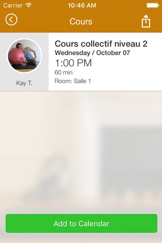 Keana Cours de Pilates screenshot 3