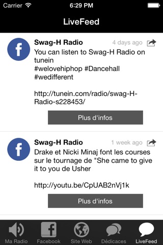 Swag-H Radio screenshot 2