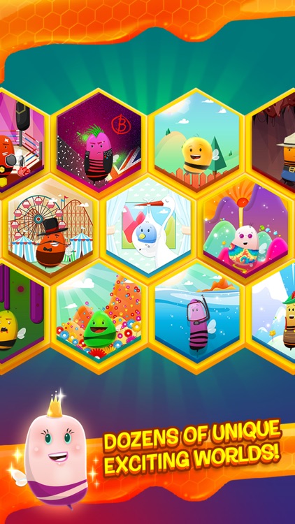 Disco Bees - The Fun New Match 3 Game screenshot-4