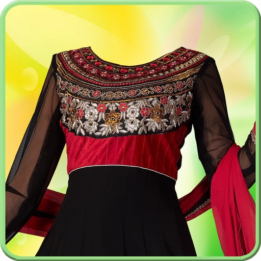 Woman Salwar Suit Photo Montage iOS App