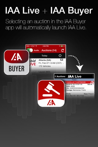 IAA Audio Live Auction Buyer Salvage screenshot 4