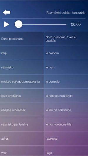 Rozmówki polsko-francuskie - nauka języka francuskiego(圖4)-速報App