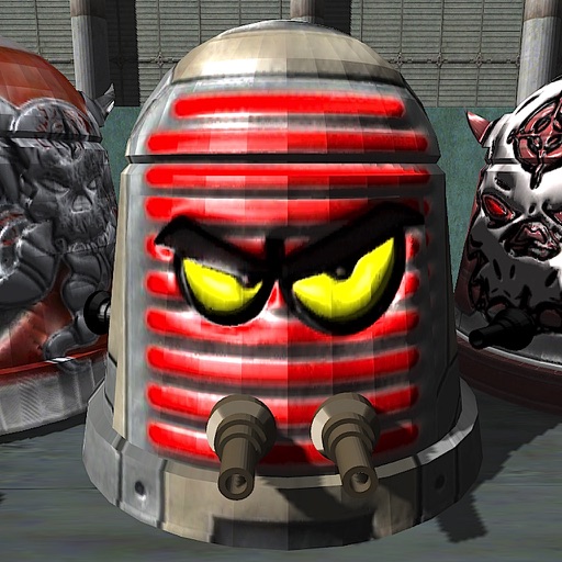 AngryBot VS SkullBot's Empire : Fight for Metal Dots for iPhone icon