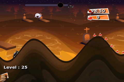 Dracula's Car Racing - Monster Chase Drag Highway Free screenshot 3