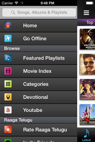 Raaga Tamil Songs Radios Top 10 Hits Videos Devotional Music screenshot 3