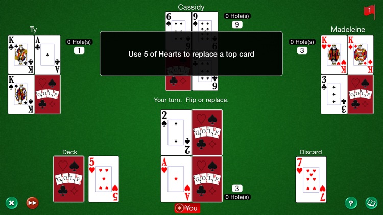 Golf Card Game HD