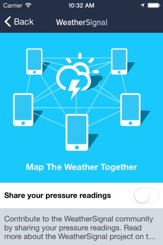 WeatherSignal - The Barometer for iPhone screenshot 3
