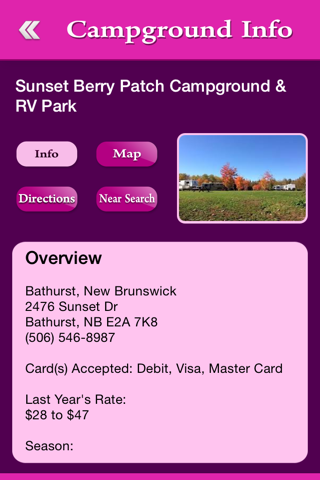 New Brunswick Campgrounds screenshot 3