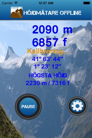 Altimeter Offline screenshot 2