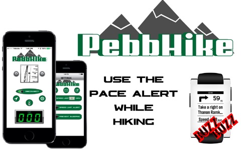 PebbHike-GPS Navigation, Directions, and Pace Alert System for Pebble Smartwatch screenshot 3