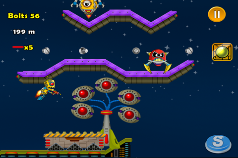 Robot Robbie's Jetpack Adventure screenshot 4