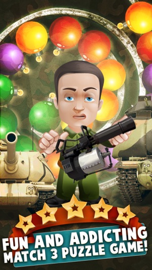 Zumi War-Fare - A Bubble Shooter Showdown With Military Tank(圖1)-速報App