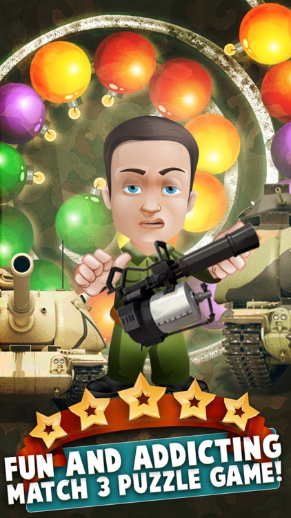 Zumi War-Fare - A Bubble Shooter Showdown With Military Tanks (Artillery Game)