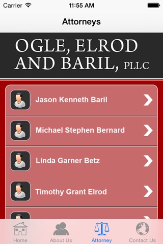 Accident App by Law Offices of Ogle, Elrod and Baril screenshot 3