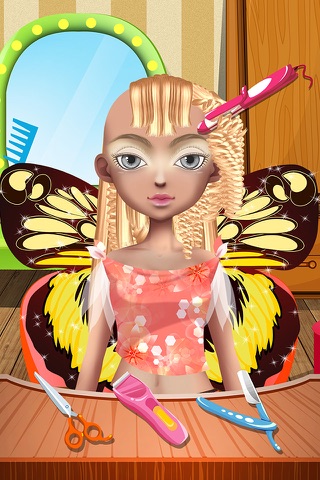 Princess Fairy Girls - Rainbow Hair Salon screenshot 3