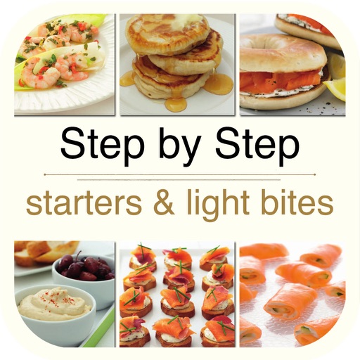 Cooking Step by Step - Starters and Light Bites icon