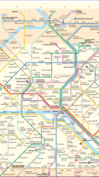Paris travel guide and offline map - metro paris subway, CDG ORLY ...