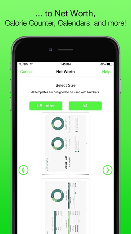Templates for Numbers (for iPad, iPhone, iPod touch)