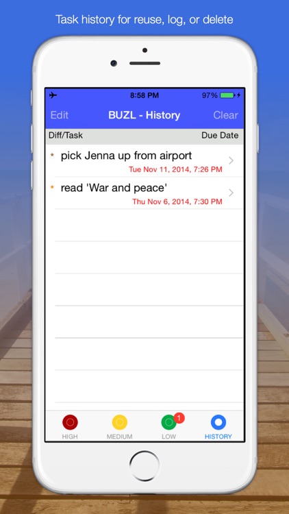 BUZL Free: Priority List, Task Actions & Reminders screenshot-4