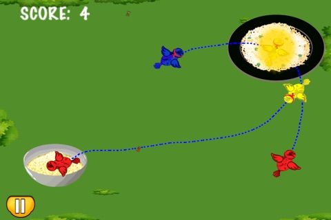 Floppy Hungry Ninja Bird - Fun Puzzle Feeding Game Free screenshot 3