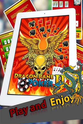 Dragon Bane Poker II Pro- All-in-Poker Online Gameplay, Game of Chance screenshot 2
