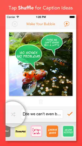 Game screenshot Bubblee - Add Speech Bubbles, Funny Captions & Photo Notes to Photos & Selfies hack