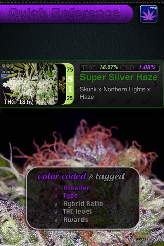 Strains Pro - An Advanced Breeder's Guide to World's Distinctive Cannabis screenshot 3