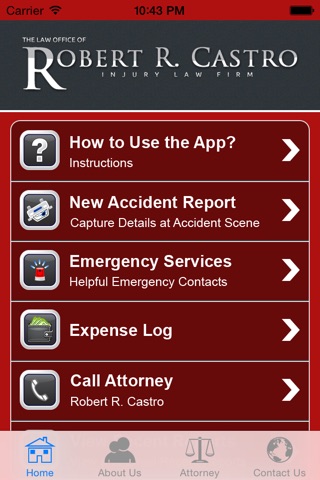 Accident App by Law office of Robert Castro screenshot 4