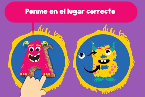 My first alphabet and letters monster puzzle Jigsaw Game for toddlers and preschoolers screenshot 2